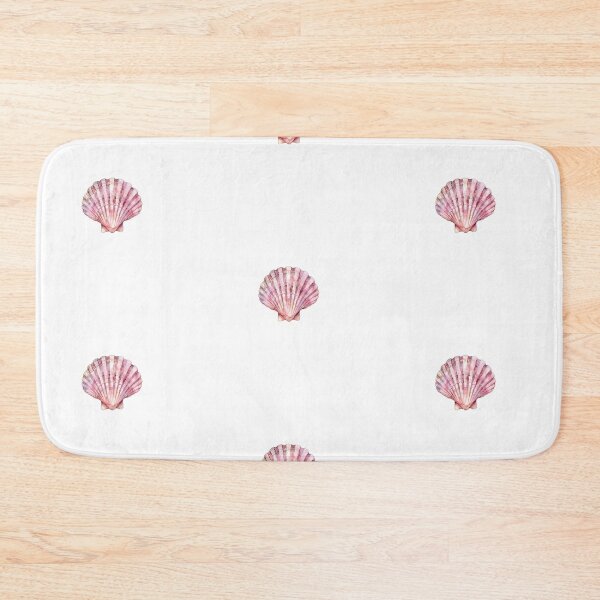 Item preview, Pink Seashell Summer Beach Aesthetic Print designed and sold by bellasaint.