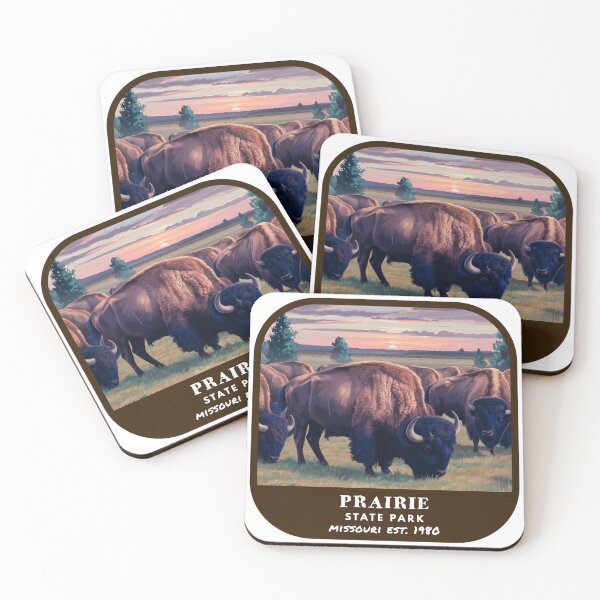 Item preview, Vintage Prairie State Park (Missouri State Park) designed and sold by RabbitK.