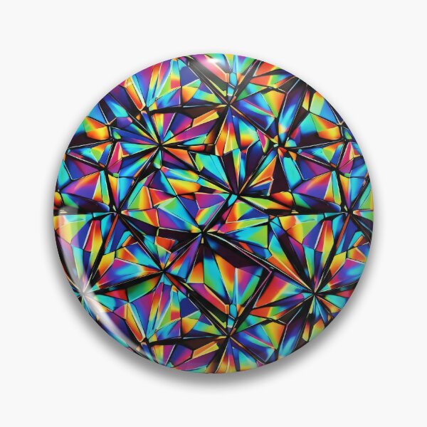 Item preview, Rainbow Crystal Kaleidoscope designed and sold by Kaleidoscope Print.