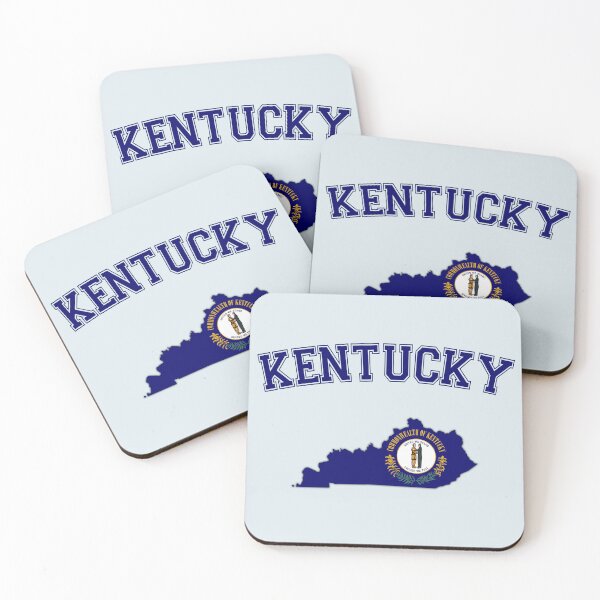 Item preview, Kentucky State Pride - Vintage Varsity Flag Map Design designed and sold by mashmosh.