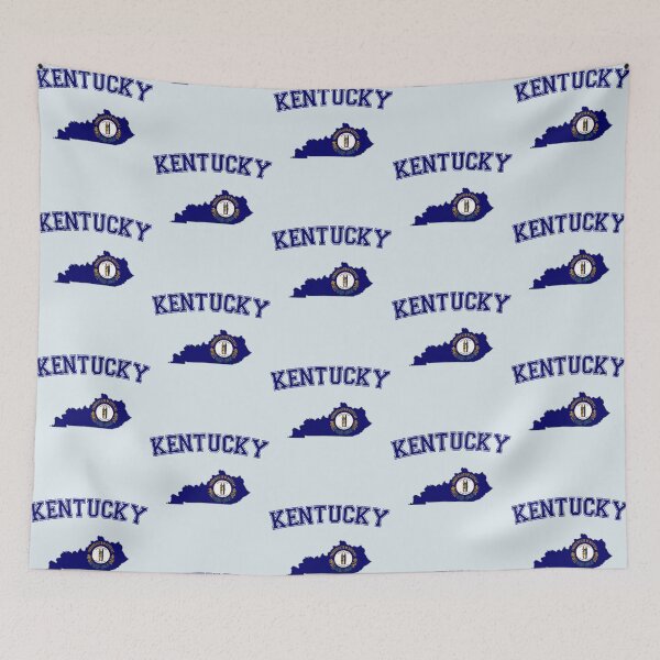 Item preview, Kentucky State Pride - Vintage Varsity Flag Map Design designed and sold by mashmosh.