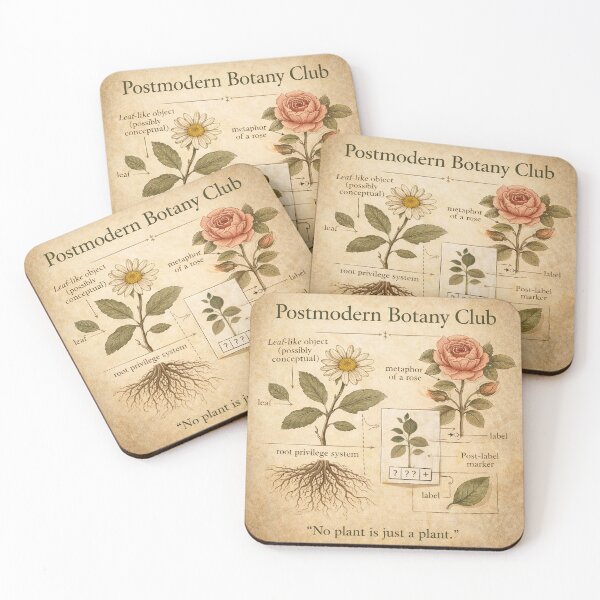 Item preview, Postmodern Botany Club – Conceptual Plant Diagram Print designed and sold by Grand Illusions.