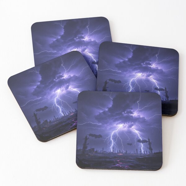 Item preview, The Storm Warden: Abandoned Lightning Planet designed and sold by KYOFRAME.