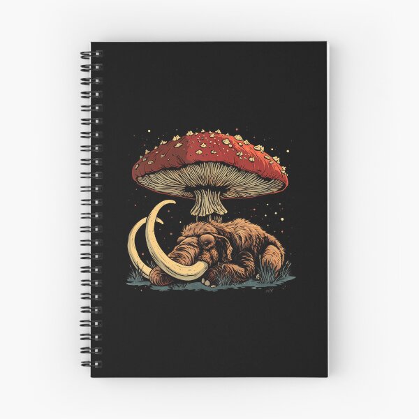 Item preview, Cute Mammoth Woolly Cottagecore Aesthetic Under The Mushroom designed and sold by LunaDangelo.