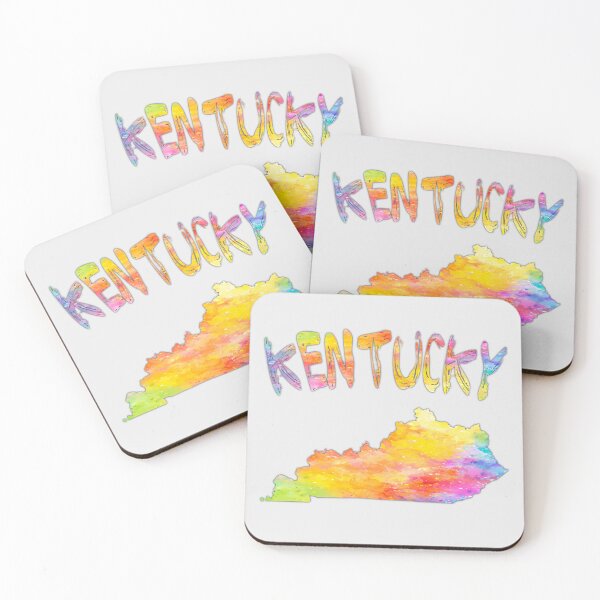 Item preview, Kentucky State Pride, Vibrant Watercolor Silhouette Art designed and sold by mashmosh.