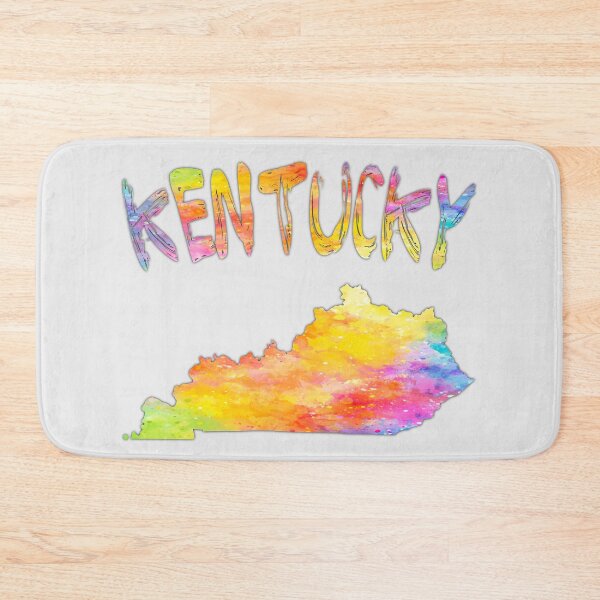 Item preview, Kentucky State Pride, Vibrant Watercolor Silhouette Art designed and sold by mashmosh.