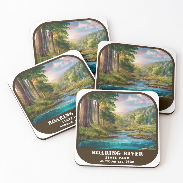 Item preview, Vintage Roaring River State Park (Missouri State Park) designed and sold by RabbitK.