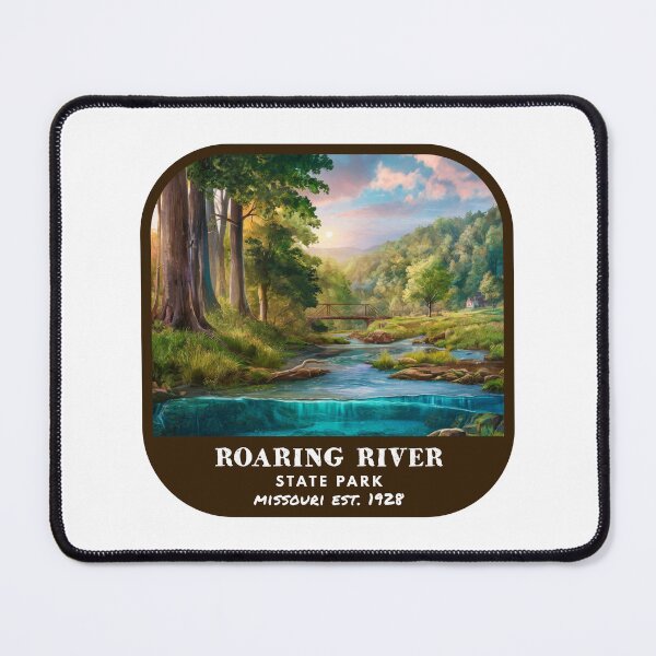 Item preview, Vintage Roaring River State Park (Missouri State Park) designed and sold by RabbitK.