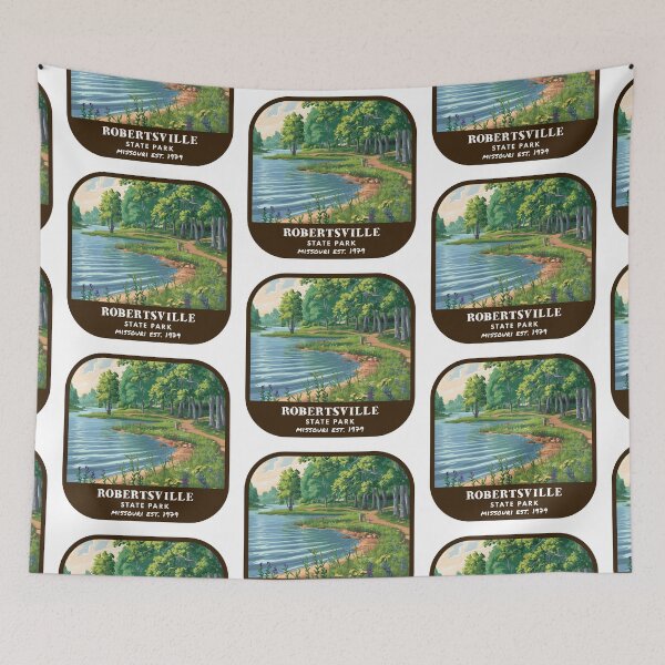 Item preview, Vintage Robertsville State Park (Missouri State Park) designed and sold by RabbitK.