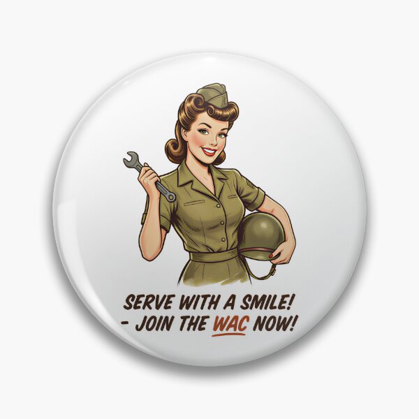 Item preview, Patriotic Pin Up Girl World War II Recruiting Style designed and sold by Blok45.