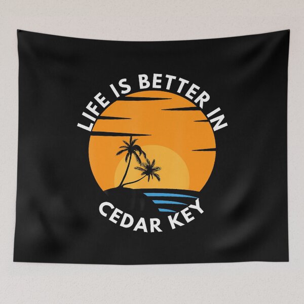 Artikelvorschau, Das Leben ist besser in Cedar Key entworfen und verkauft von LunaDangelo.