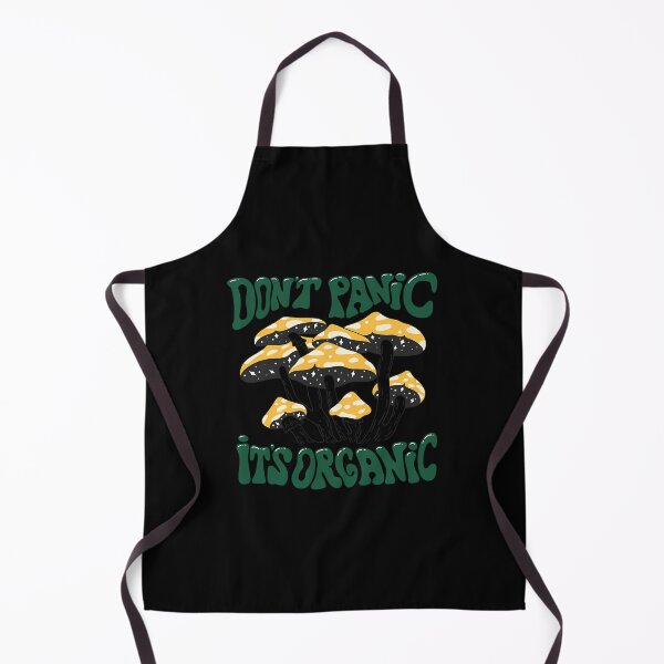 Item preview, Don’t Panic It’s Organic Mushroom Quote designed and sold by razlinesenowp.