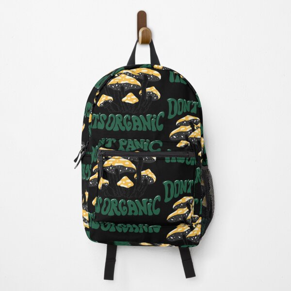 Item preview, Don’t Panic It’s Organic Mushroom Quote designed and sold by razlinesenowp.