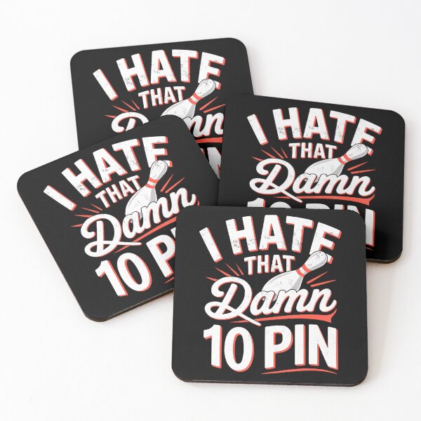 Item preview, Bowling Funny I Hate That Damn 10 Ten Pin Joke Bowler designed and sold by LunaDangelo.