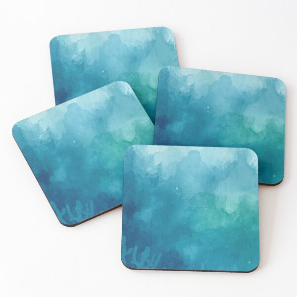 Item preview, Hazy Blue Watercolor designed and sold by JosueShop101.