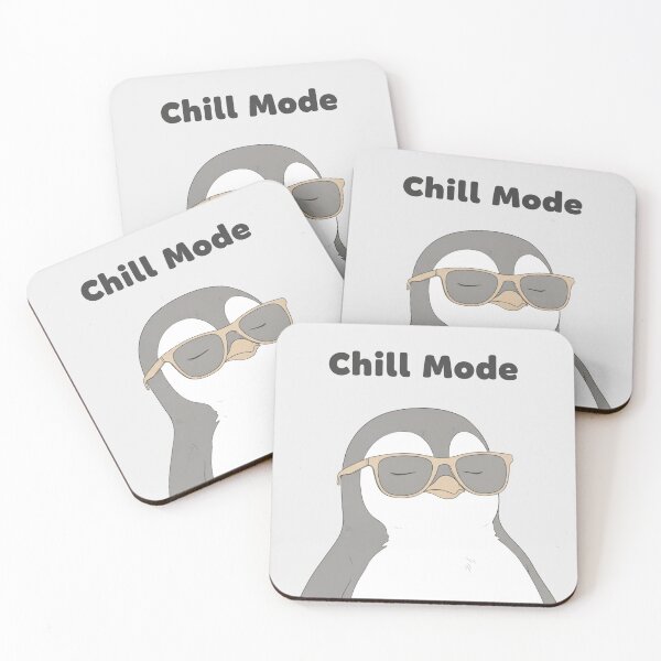 Item preview,  Cute Pastel Penguin | Chill Mode Calm Minimal Art designed and sold by Moon's Arts.