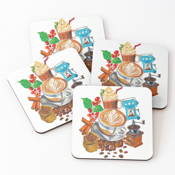 Item preview, Lifecycle of Coffee with Freshness designed and sold by ArtistCastleSri.