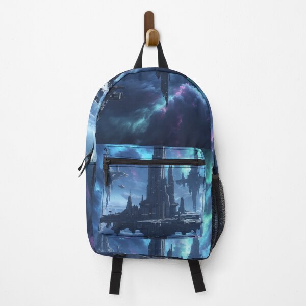 Item preview, The Neon Nebula: Floating Outpost in the Gas Giant designed and sold by KYOFRAME.