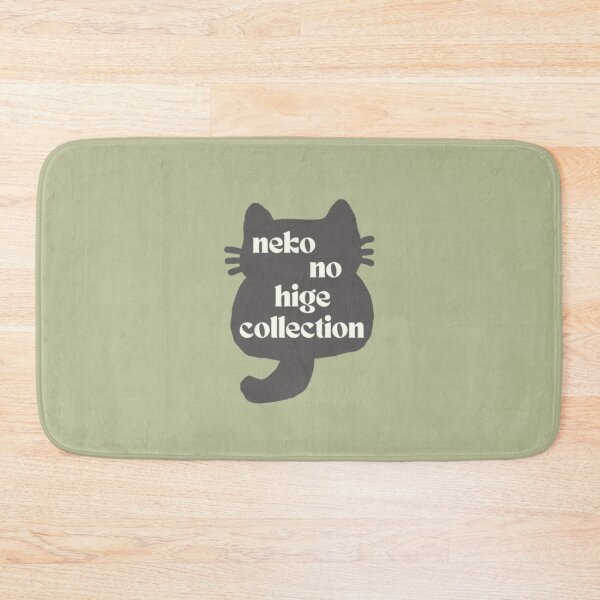 Item preview, Neko no Hige Collection – Cat Back View Silhouette Logo (Gray) designed and sold by nanaronnicoron.