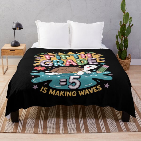 Item preview, Fifth Grade is Making Waves Back to School 5th Grade designed and sold by Libbysharts.