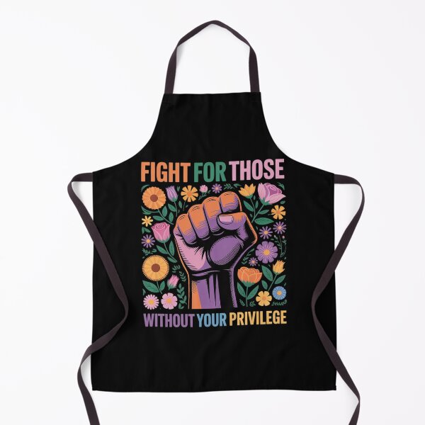 Item preview, Fight For Those Without Your Privilege Quote Subtle Flower designed and sold by Libbysharts.