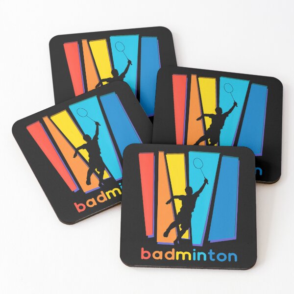 Item preview, Colorful Badminton Shuttlecock Art Sports designed and sold by knjisapueyesq.