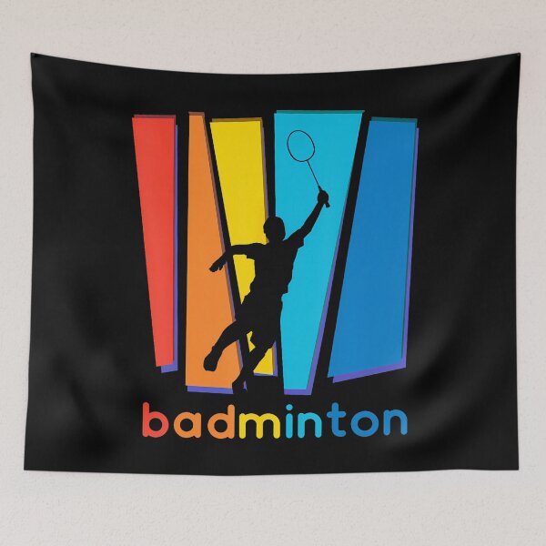 Item preview, Colorful Badminton Shuttlecock Art Sports designed and sold by knjisapueyesq.