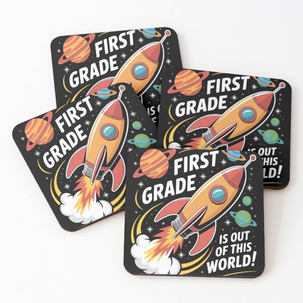 Item preview, First Grade Out of This World Rocket Launch School Teacher designed and sold by Libbysharts.
