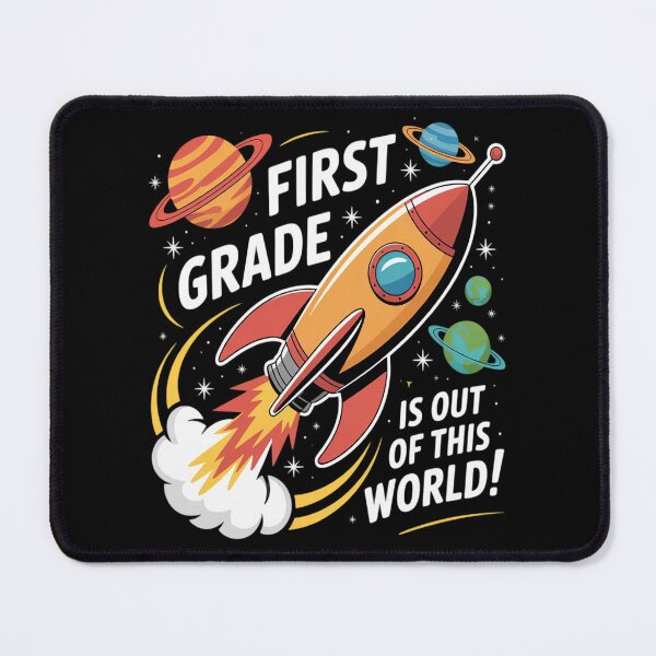 Item preview, First Grade Out of This World Rocket Launch School Teacher designed and sold by Libbysharts.