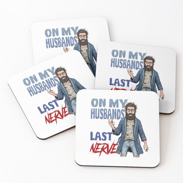 Item preview, Funny Marriage Humor - On My Husband's Last Nerve T-Shirt designed and sold by Mr Lee.