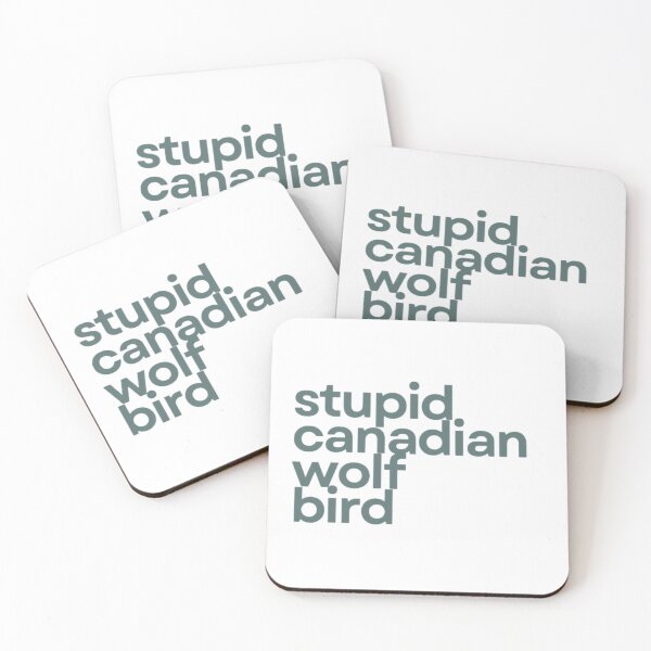 Item preview, Stupid Canadian Wolf Bird - Heated Rivalry designed and sold by jenivy95.
