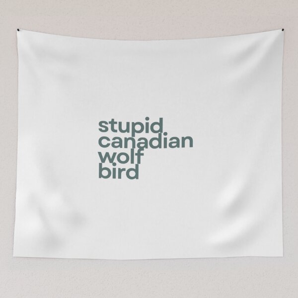 Item preview, Stupid Canadian Wolf Bird - Heated Rivalry designed and sold by jenivy95.
