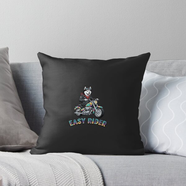 Item preview, Biker Husky Dog on Motorcycle designed and sold by THE-DAILY-DRIPS.