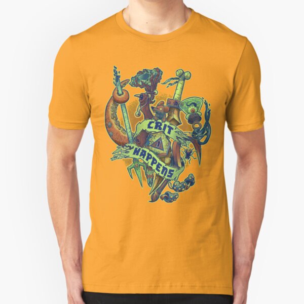 Crit Happens (1) Slim Fit T-Shirt