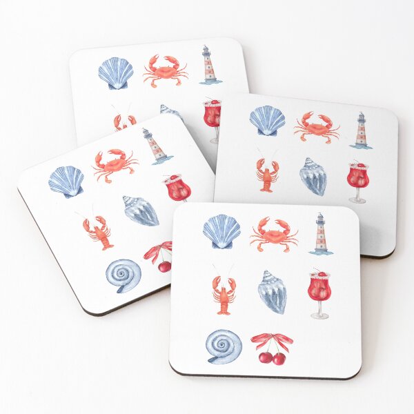 Item preview, Coastal Summer Sticker Pack designed and sold by bellasaint.