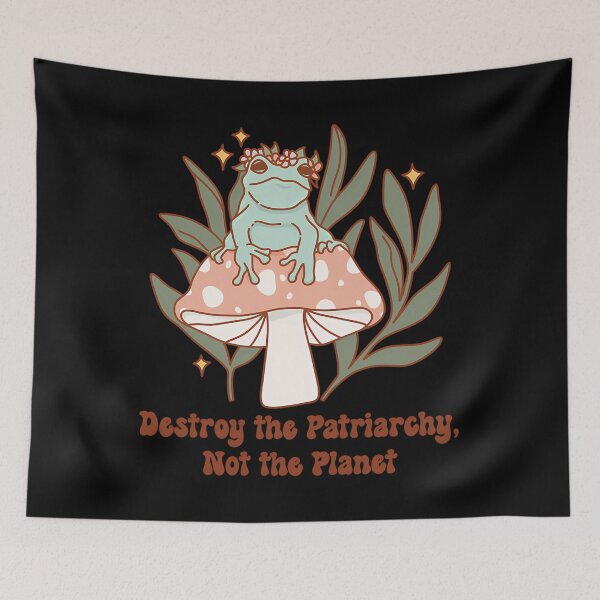 Item preview, Destroy The Patriarchy Not The Planet designed and sold by razlinesenowp.