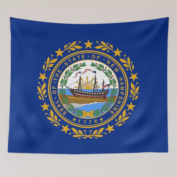 Item preview, New Hampshire flag designed and sold by rheyes.