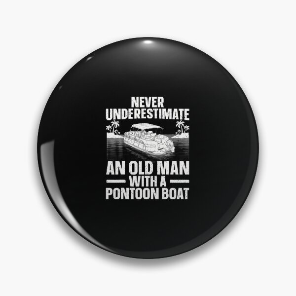 Item preview, Funny Pontoon Boat Art For Grandpa Men Pontoon Boat Captain designed and sold by knjisapueyesq.