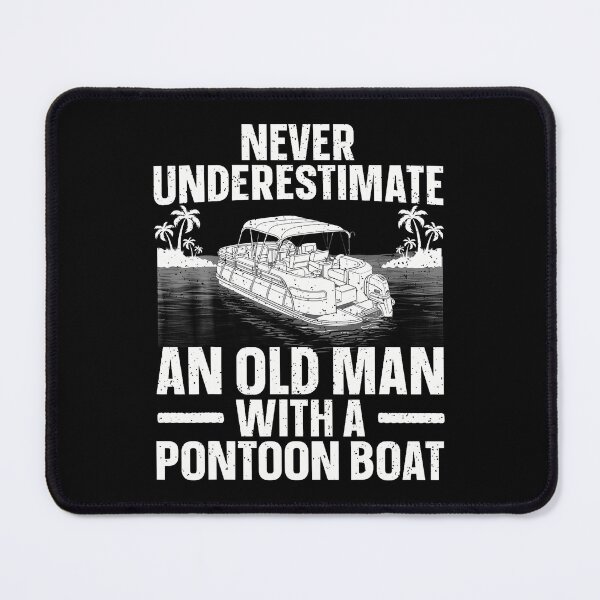 Item preview, Funny Pontoon Boat Art For Grandpa Men Pontoon Boat Captain designed and sold by knjisapueyesq.