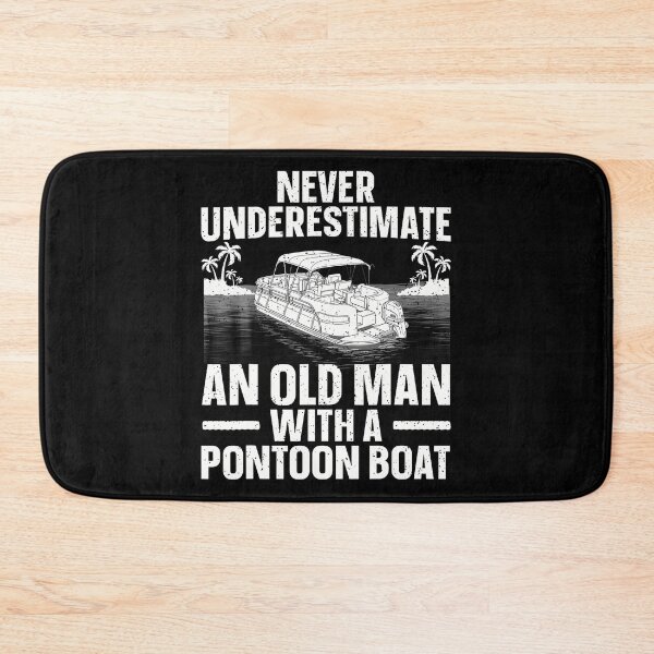 Item preview, Funny Pontoon Boat Art For Grandpa Men Pontoon Boat Captain designed and sold by knjisapueyesq.