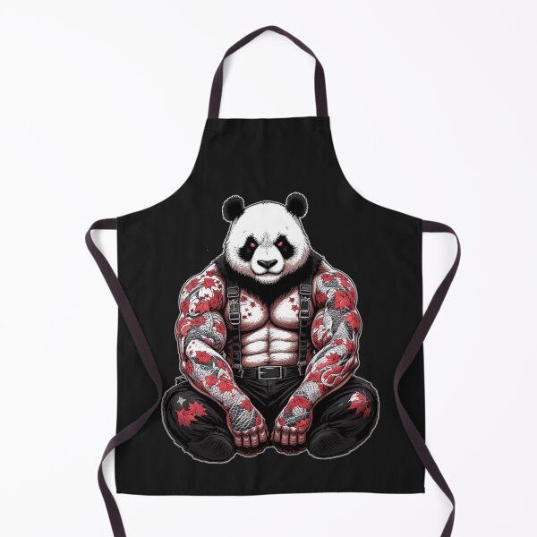 Item preview, Panda Street Enforcer | Japanese Tattoo Style Panda Streetwear Art designed and sold by ColorSplash123.