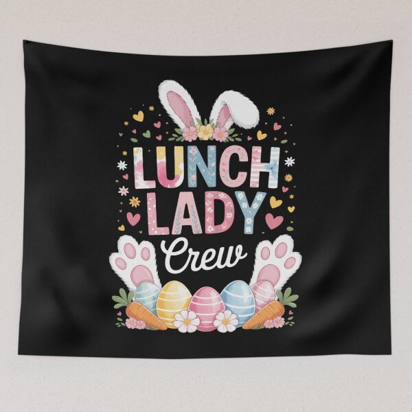 Item preview, Lunch Lady Crew Bunny Lunch Lady Cafeteria Easter Day designed and sold by EllenJast.