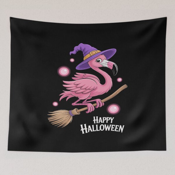 Item preview, Flamingo Witch Hats Scary Costumes designed and sold by Libbysharts.