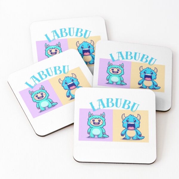 Item preview, Labubu Twin Monster Art designed and sold by pixxahome.