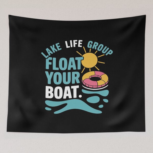 Item preview, Float Your Boat Lake Life Summer Graphic designed and sold by Libbysharts.