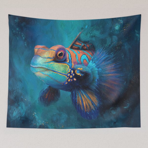 Item preview, Meeting the Mandarin Fish designed and sold by Elisabeth Lucas.