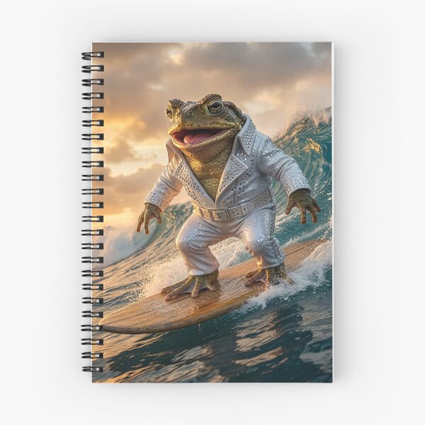 Item preview, Resplendent Toad Rides the Waves in Style designed and sold by Tridentulus.