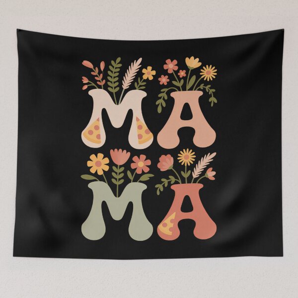 Item preview, Mama Birthday Tee Pizza Theme Birthday Pizza Lover Party designed and sold by EllenJast.