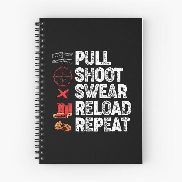 Item preview, Funny Trap Shooting Lovers Pull Shoot r Reload Repeat designed and sold by scottsurswab.