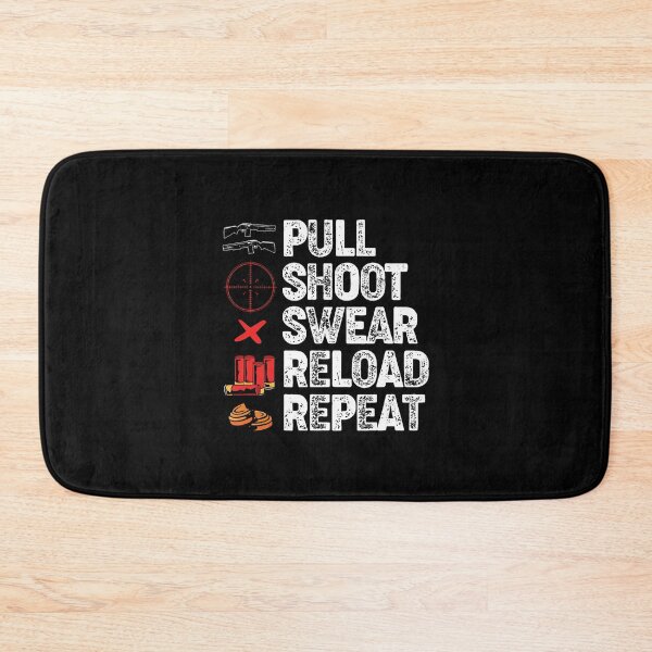 Item preview, Funny Trap Shooting Lovers Pull Shoot r Reload Repeat designed and sold by scottsurswab.